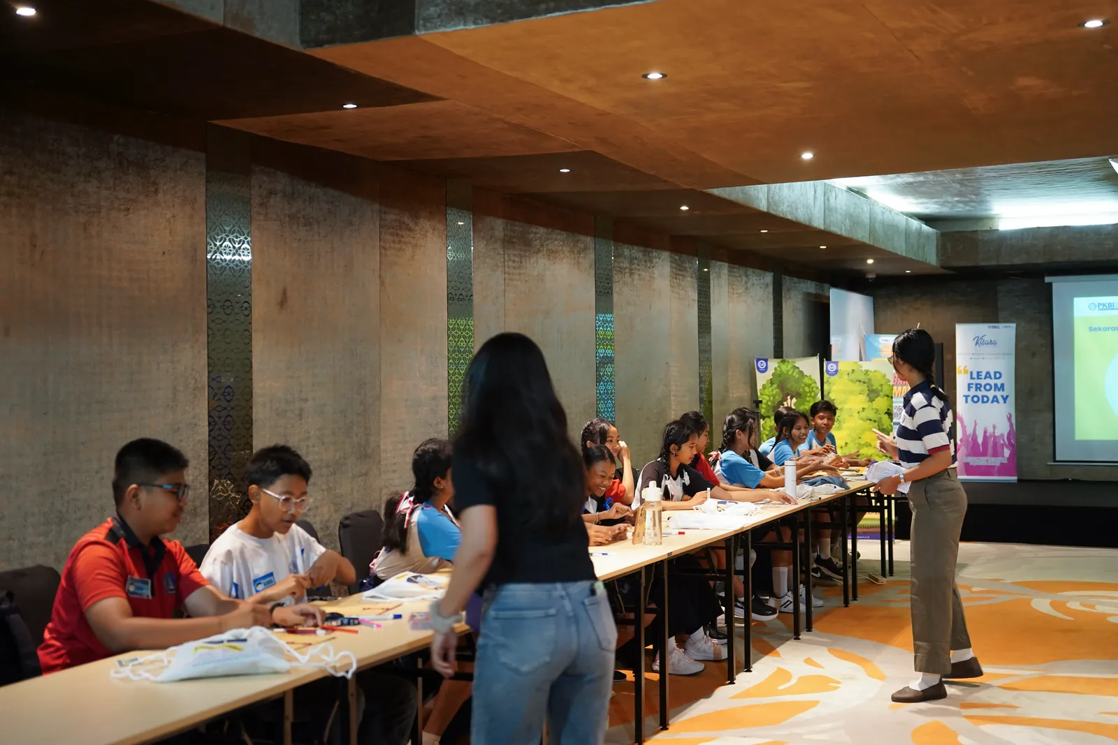 Class activity and group learning at Casablanca Meeting Room