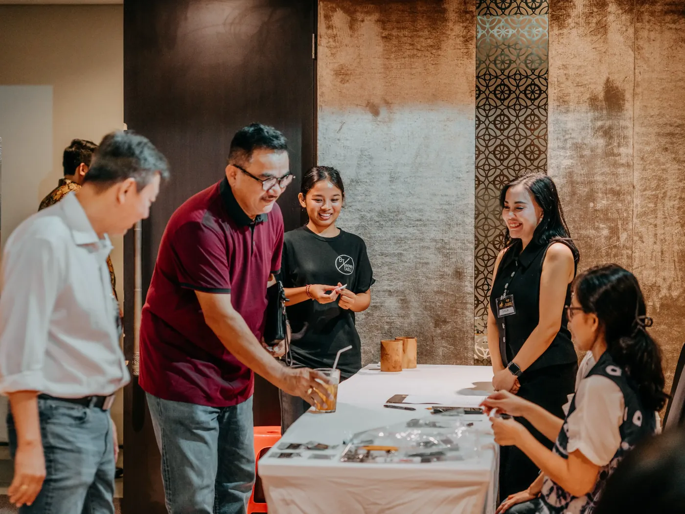 Event atmosphere and guests in the Casablanca meeting room, Denpasar Bali